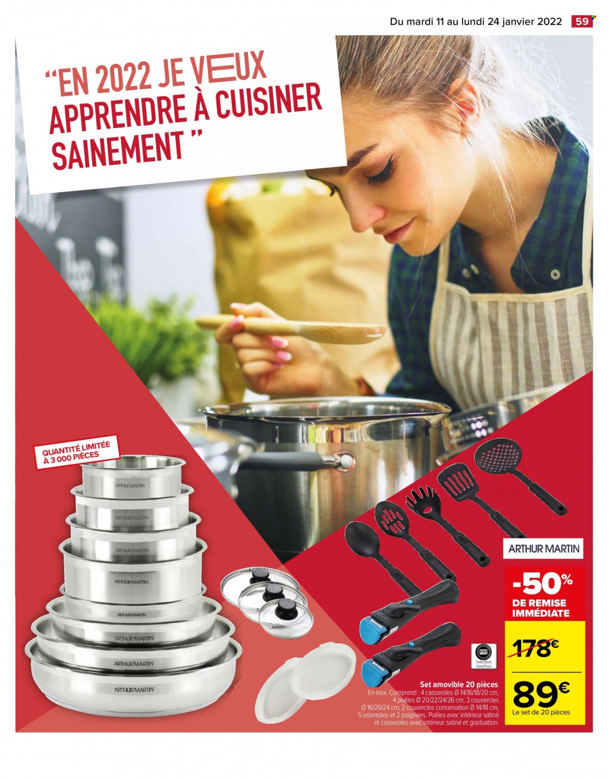 Catalogue Carrefour Hypermarchés - 11/01/2022 - 24/01/2022. Page 59