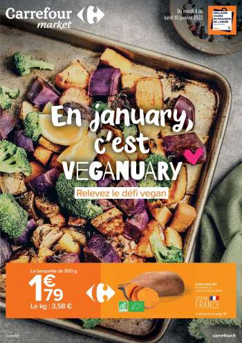 Catalogue Carrefour Market - 04/01/2022 - 10/01/2022.