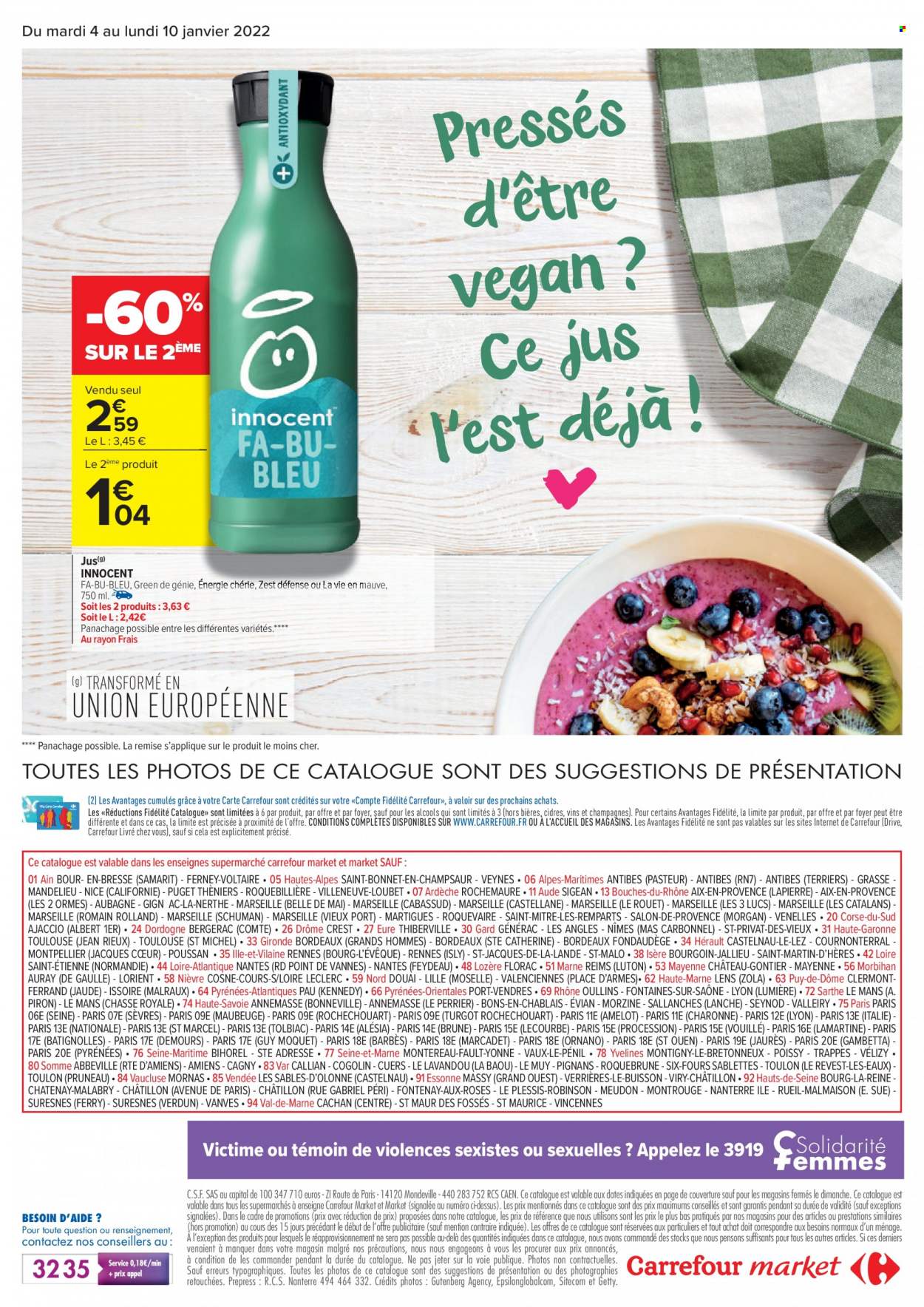 Catalogue Carrefour Market - 04/01/2022 - 10/01/2022. Page 12