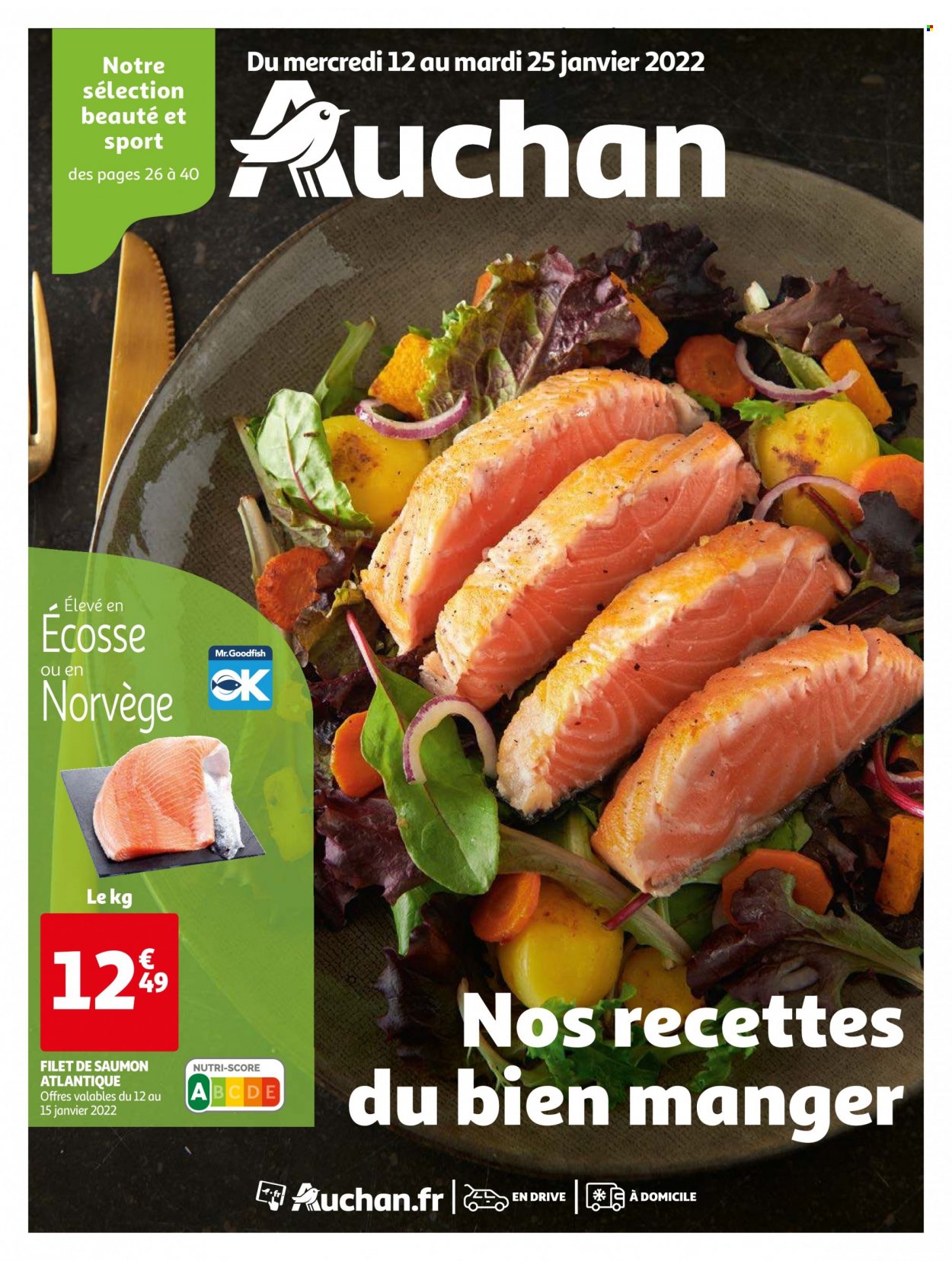 Catalogue Auchan - 12/01/2022 - 25/01/2022. Page 1