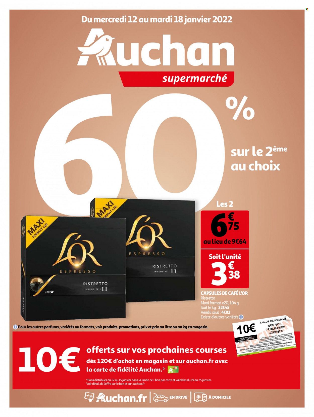 Catalogue Auchan - 12/01/2022 - 18/01/2022. Page 1
