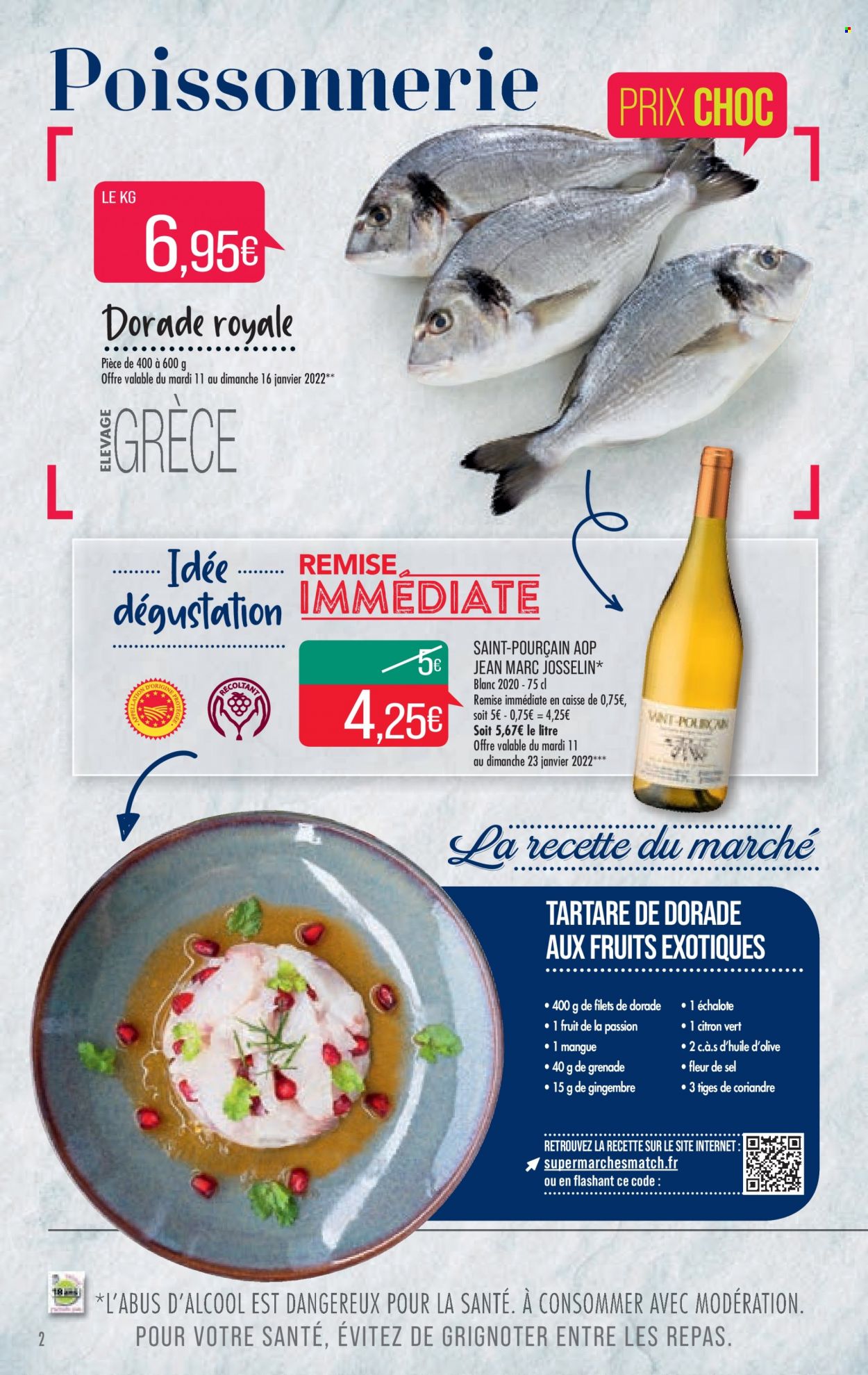 Catalogue Supermarché Match - 11/01/2022 - 23/01/2022. Page 2