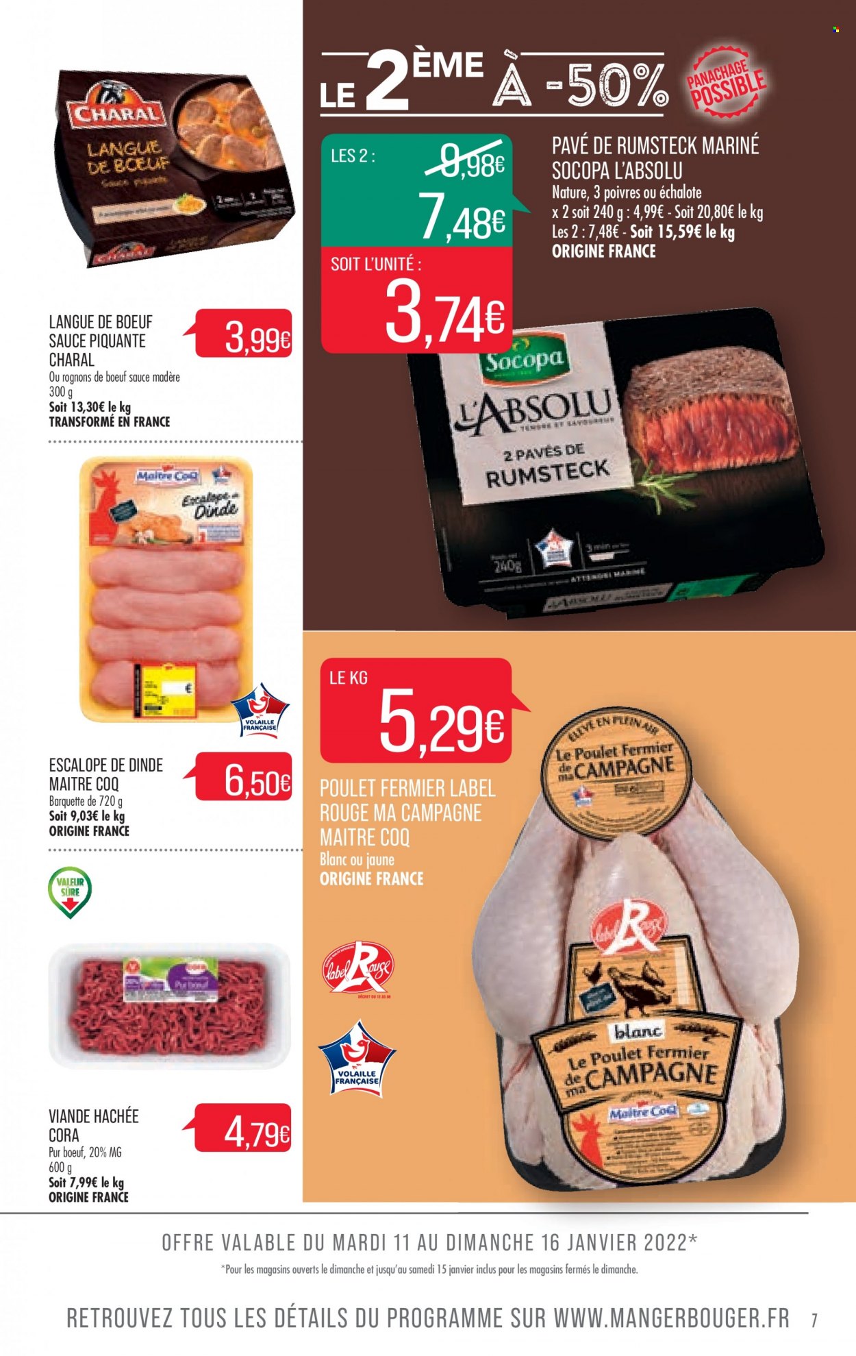 Catalogue Supermarché Match - 11/01/2022 - 23/01/2022. Page 7