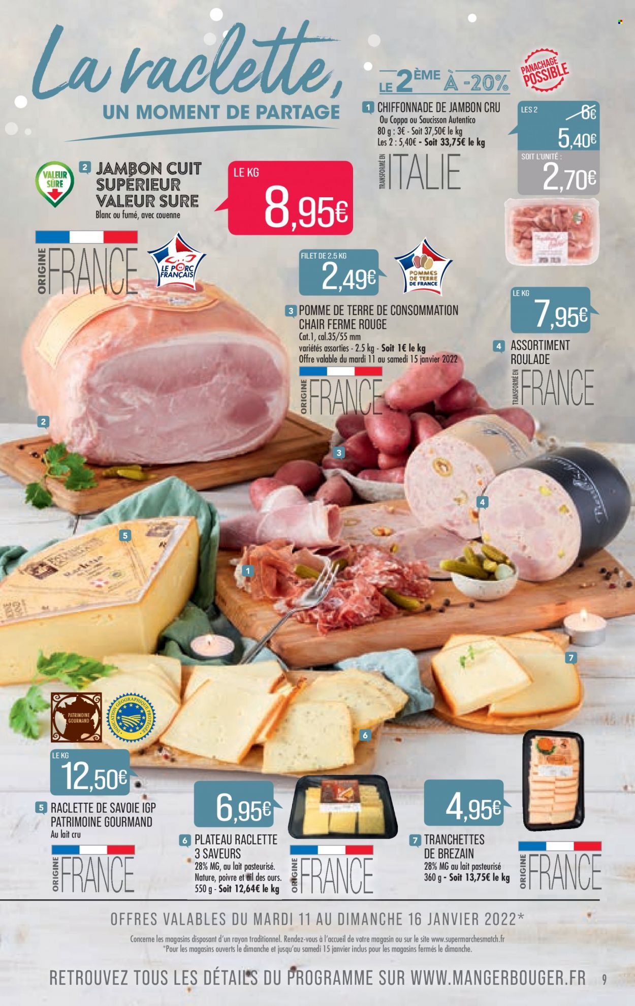 Catalogue Supermarché Match - 11/01/2022 - 23/01/2022. Page 9