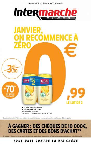 Catalogue Intermarché Super - 18/01/2022 - 23/01/2022.
