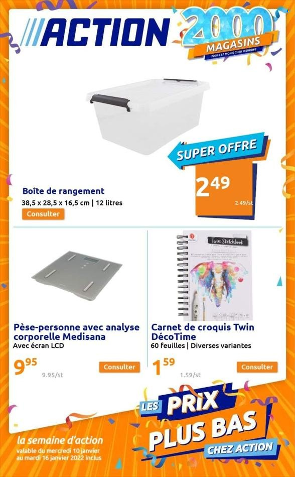 Catalogue Action - 10/01/2022 - 16/01/2022. Page 1