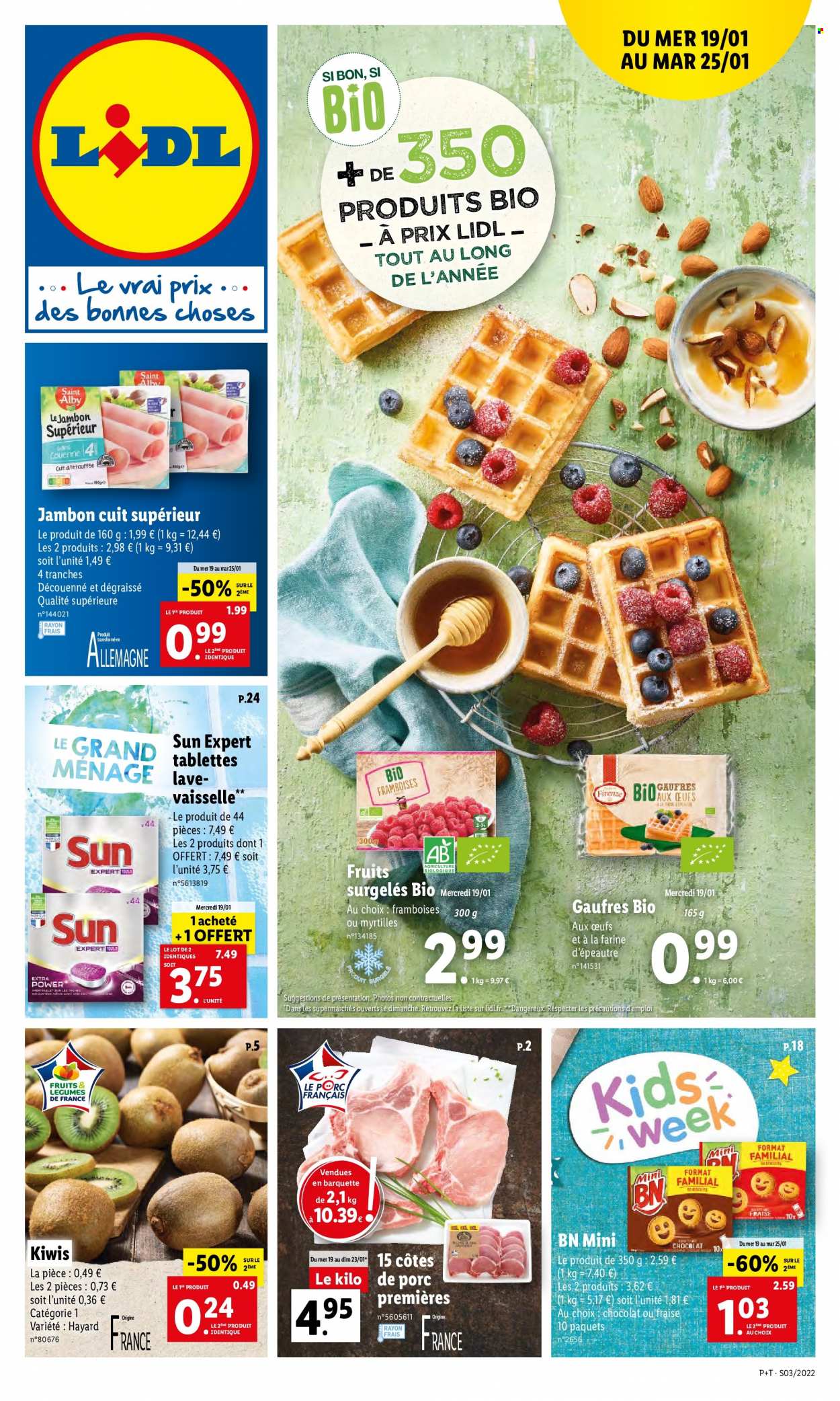 Catalogue Lidl - 19/01/2022 - 25/01/2022. Page 1