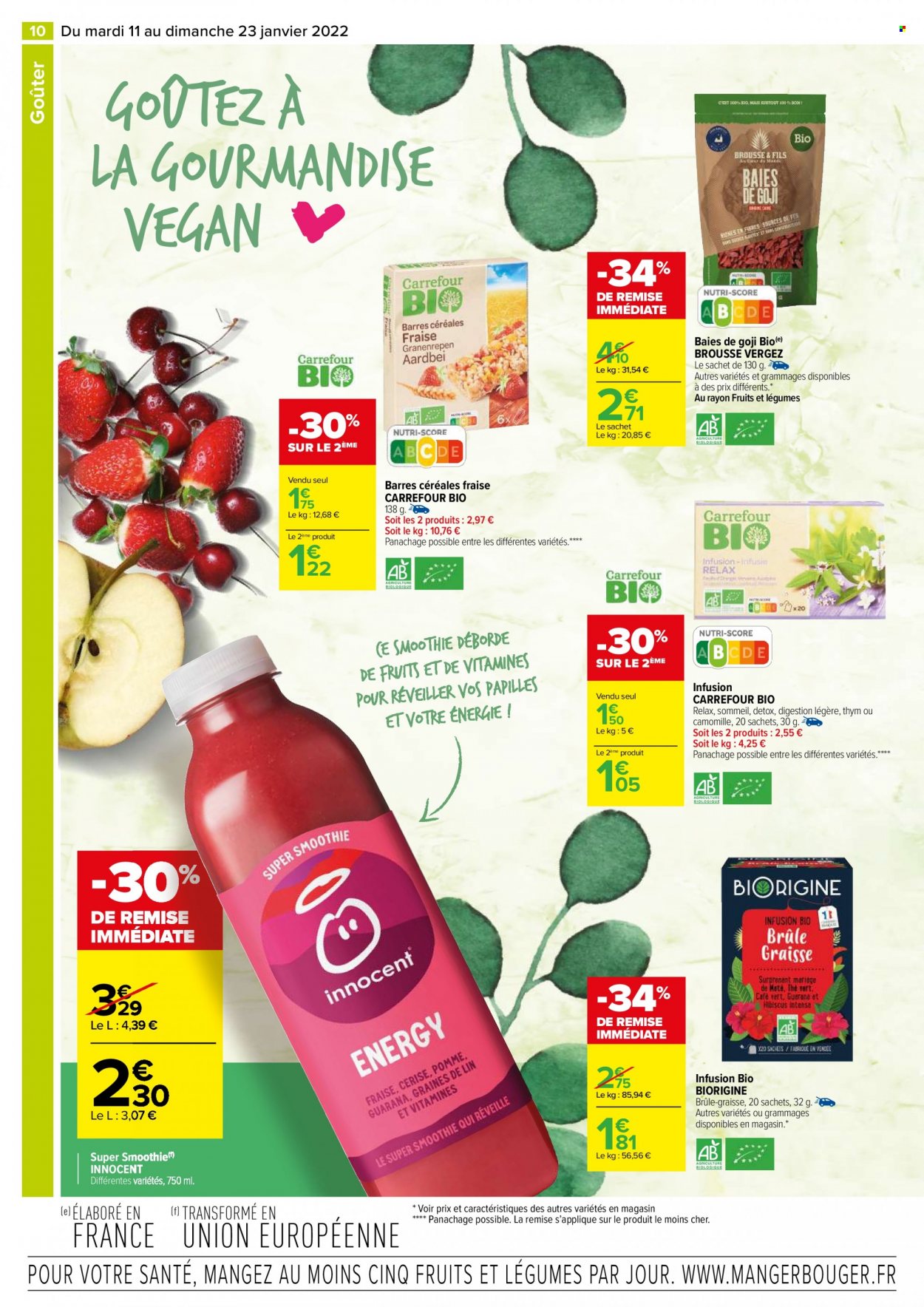 Catalogue Carrefour Hypermarchés - 11/01/2022 - 23/01/2022. Page 10