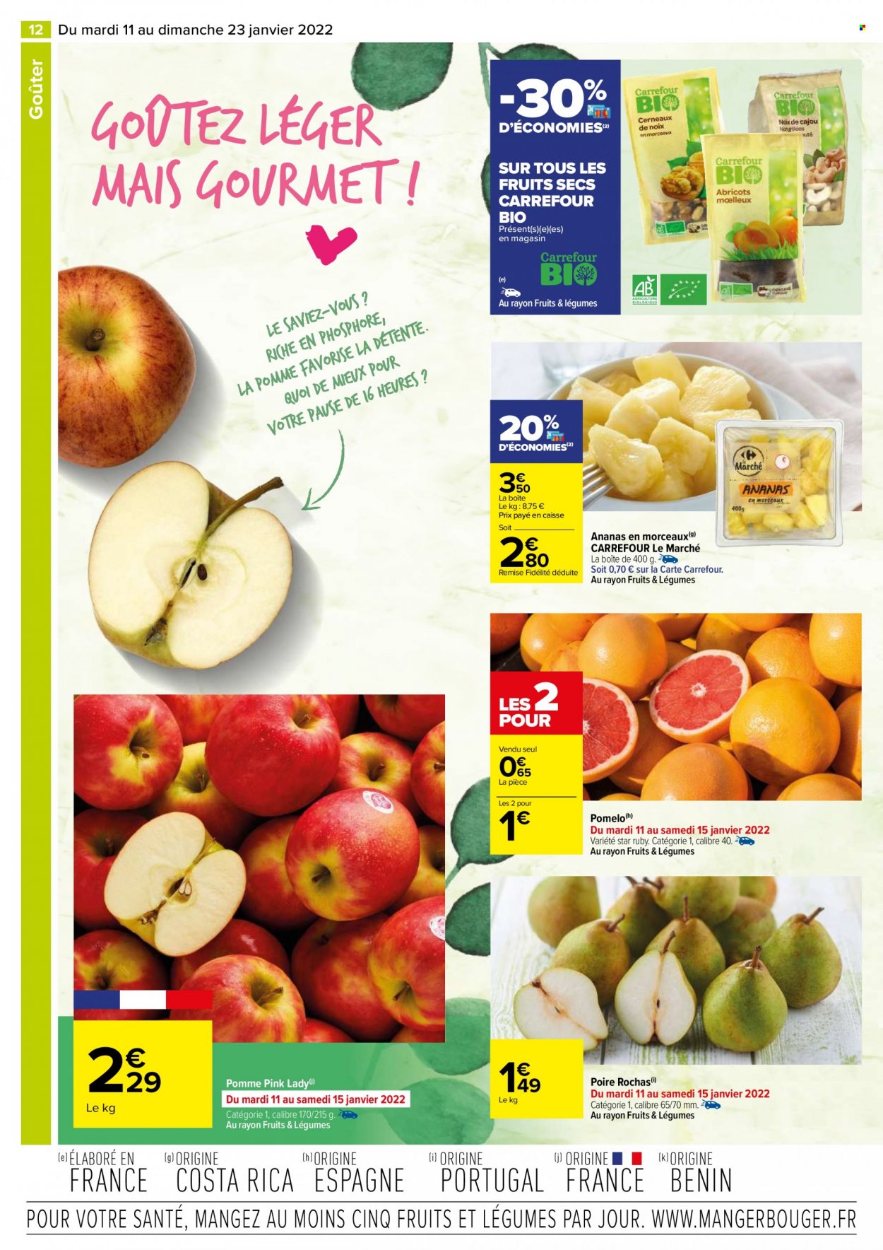 Catalogue Carrefour Hypermarchés - 11/01/2022 - 23/01/2022. Page 12