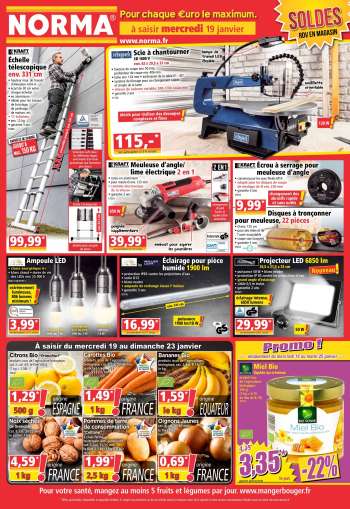 Catalogue Norma - 19/01/2022 - 25/01/2022.