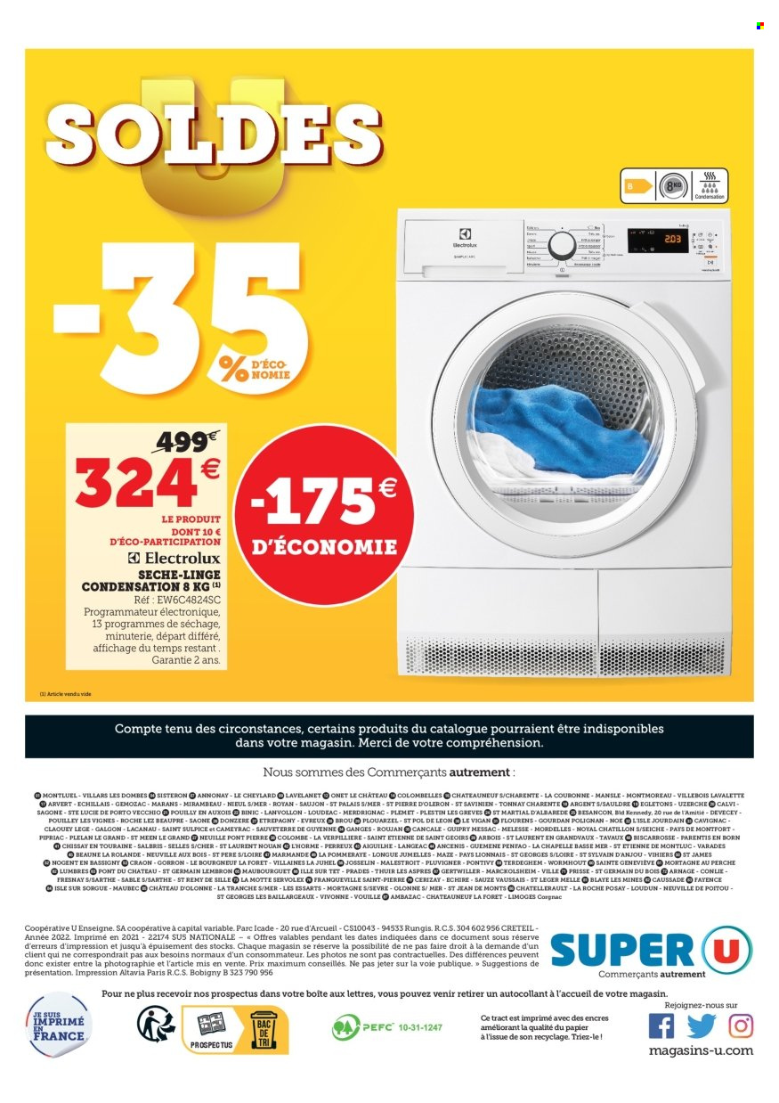 Catalogue SUPER U - 12/01/2022 - 22/01/2022. Page 4