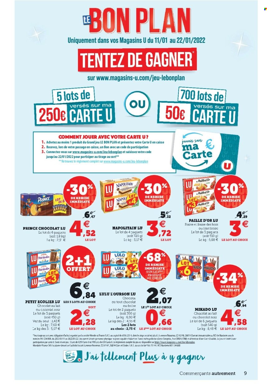Catalogue SUPER U - 11/01/2022 - 22/01/2022. Page 9