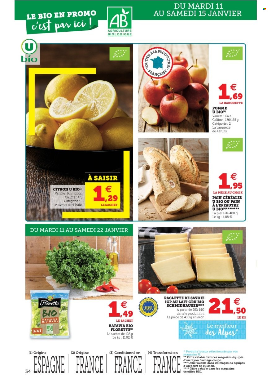 Catalogue SUPER U - 11/01/2022 - 22/01/2022. Page 34