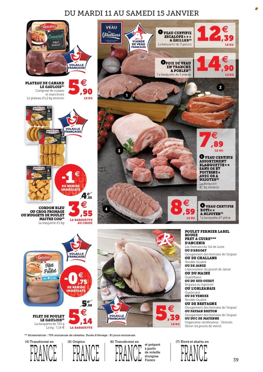 Catalogue SUPER U - 11/01/2022 - 22/01/2022. Page 39