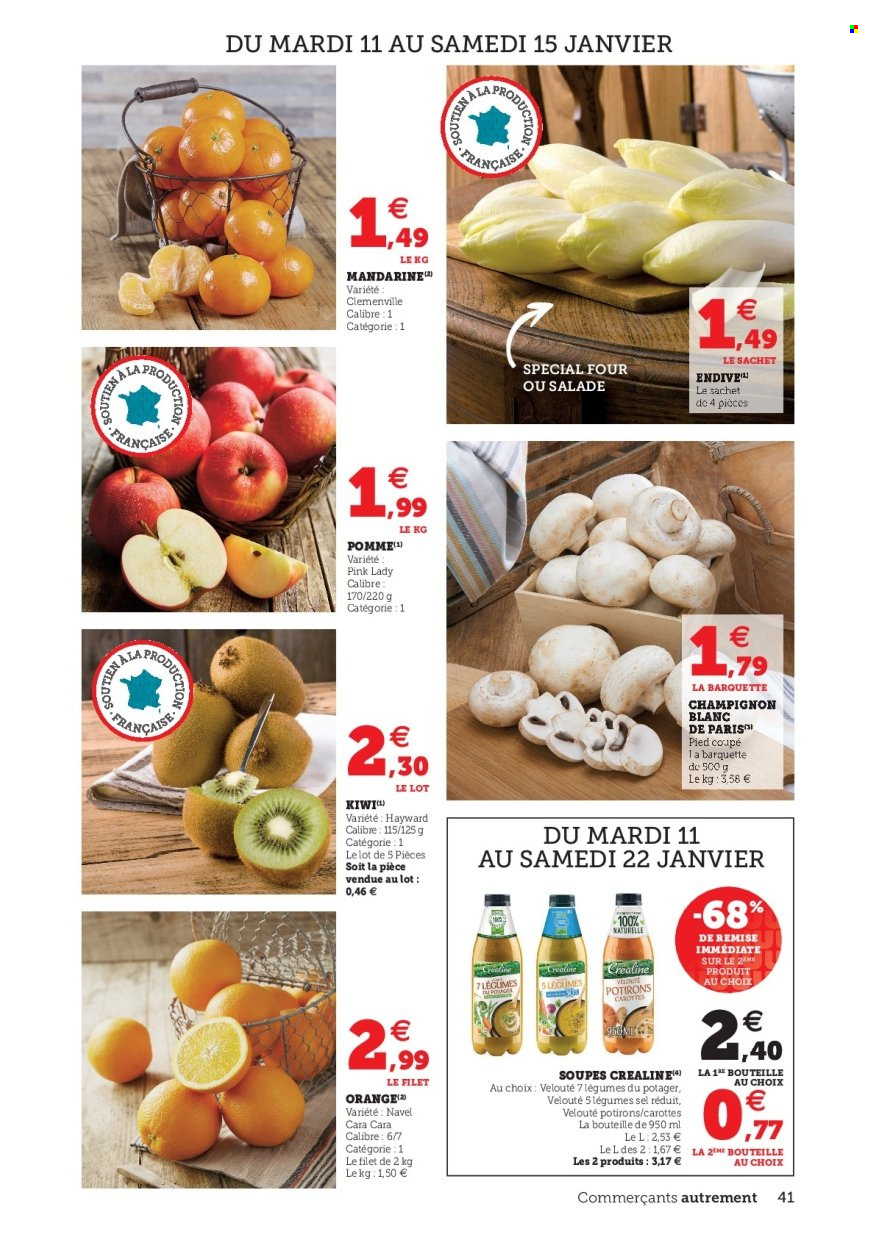 Catalogue SUPER U - 11/01/2022 - 22/01/2022. Page 41