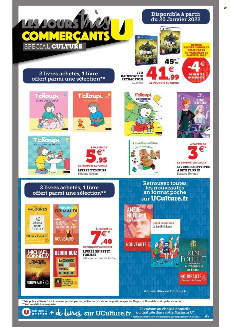 Catalogue SUPER U - 11/01/2022 - 22/01/2022. Page 47