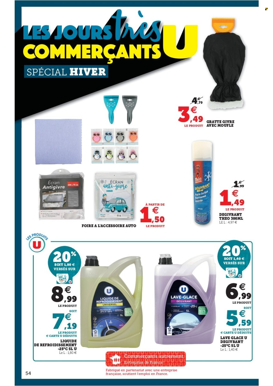 Catalogue SUPER U - 11/01/2022 - 22/01/2022. Page 54