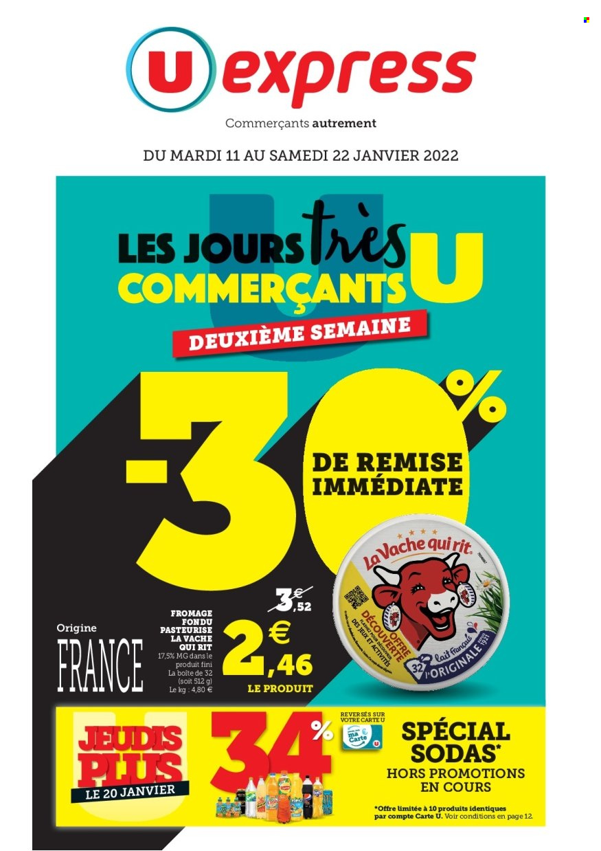 Catalogue U express - 11/01/2022 - 22/01/2022. Page 1