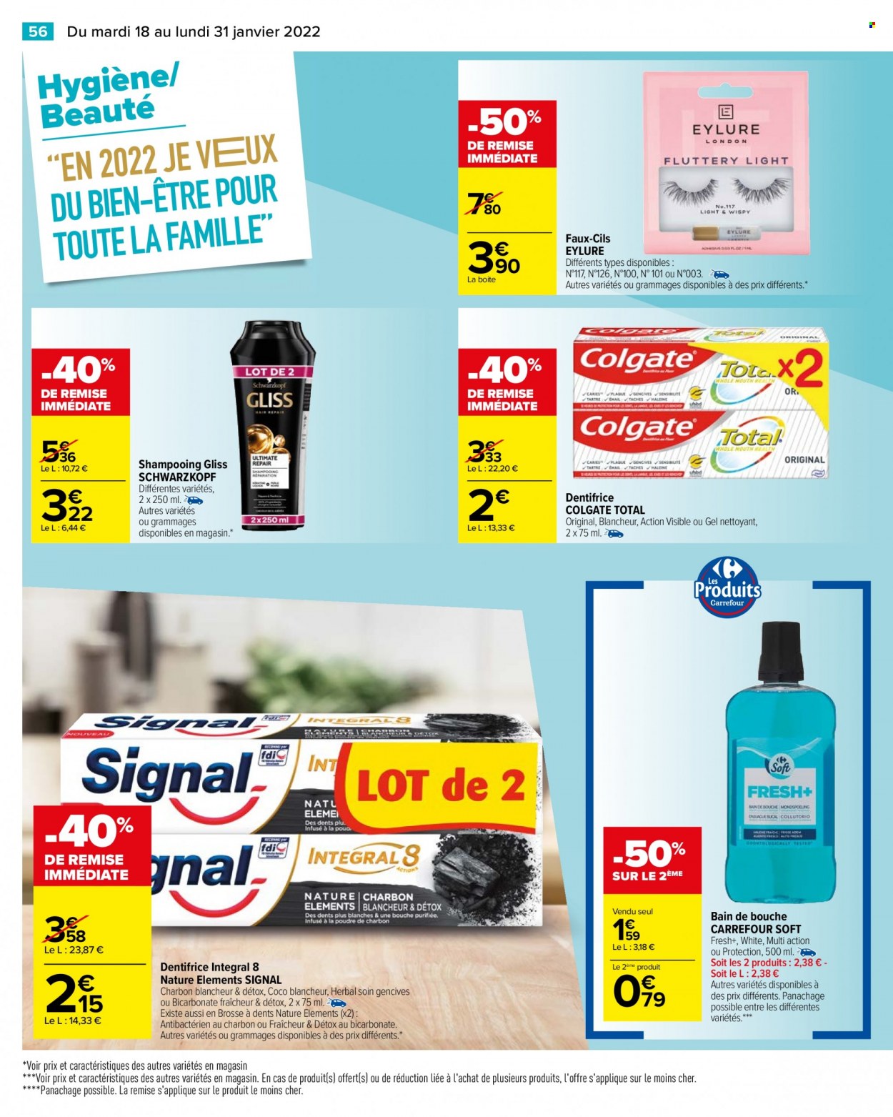 Catalogue Carrefour Hypermarchés - 18/01/2022 - 31/01/2022. Page 56
