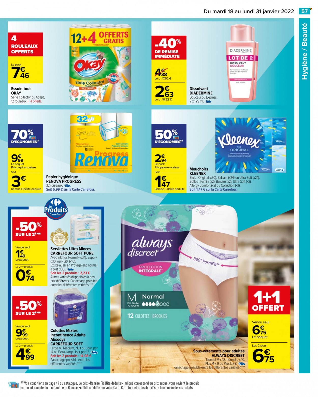 Catalogue Carrefour Hypermarchés - 18/01/2022 - 31/01/2022. Page 57