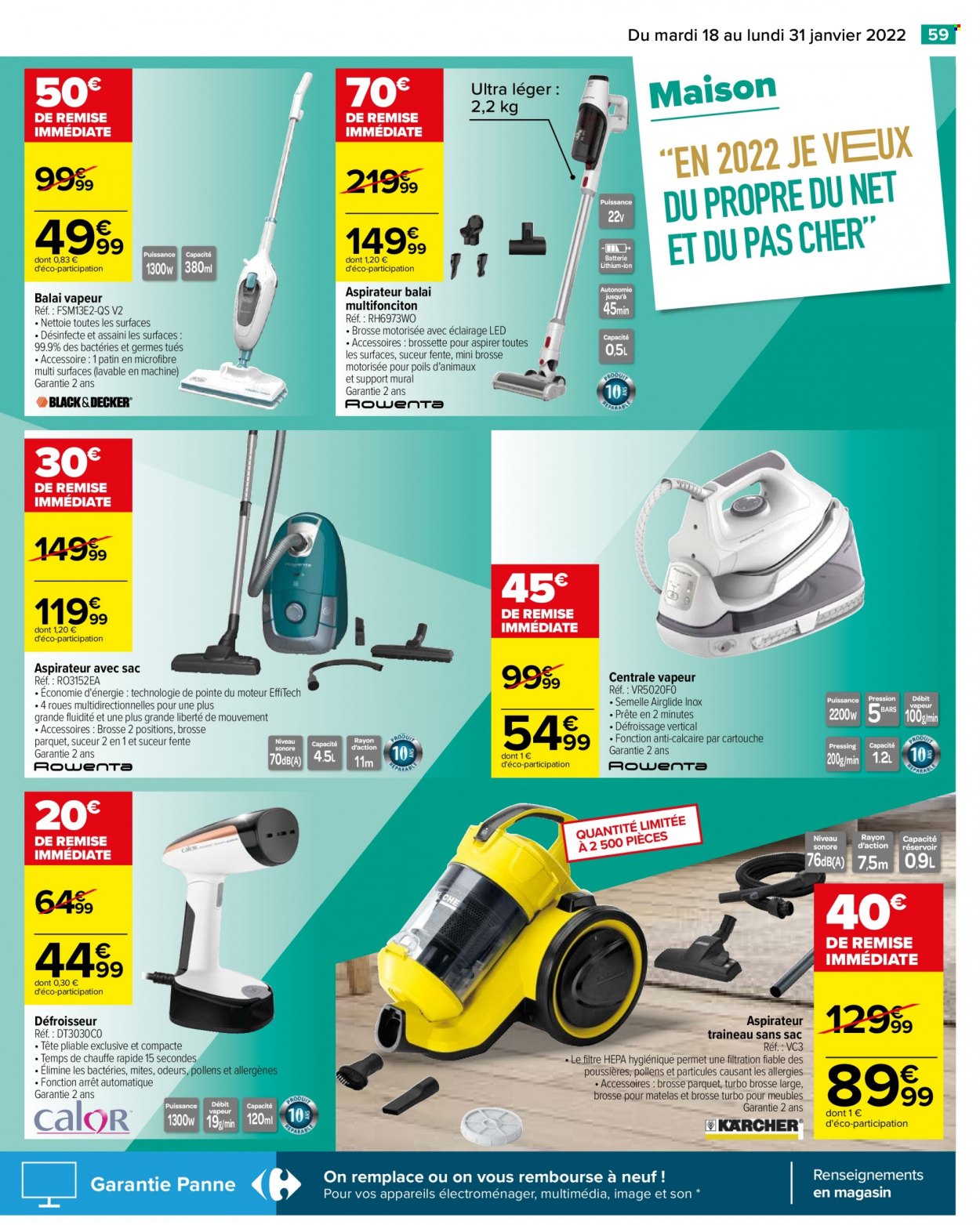 Catalogue Carrefour Hypermarchés - 18/01/2022 - 31/01/2022. Page 59