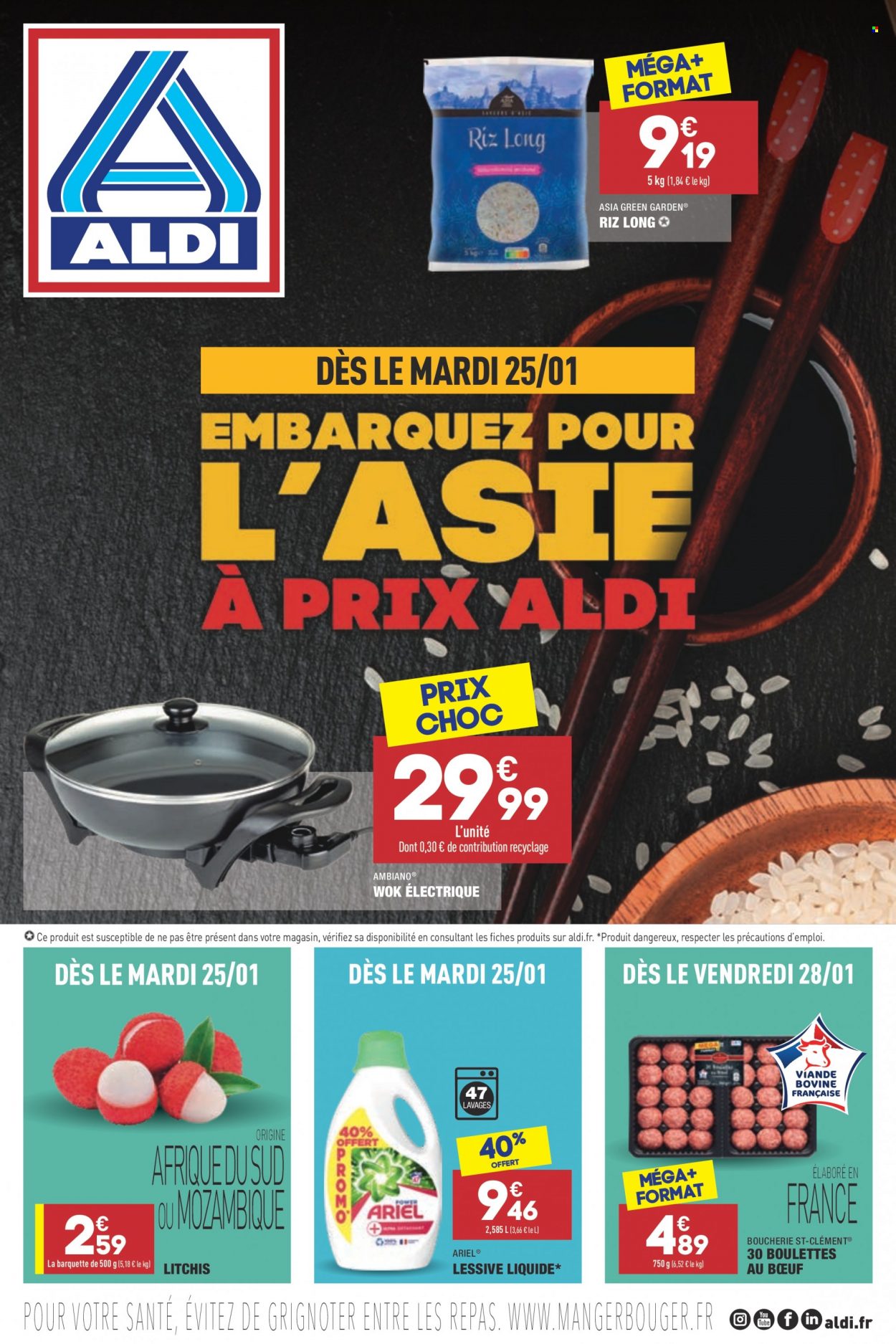 Catalogue ALDI - 25/01/2022 - 31/01/2022. Page 1