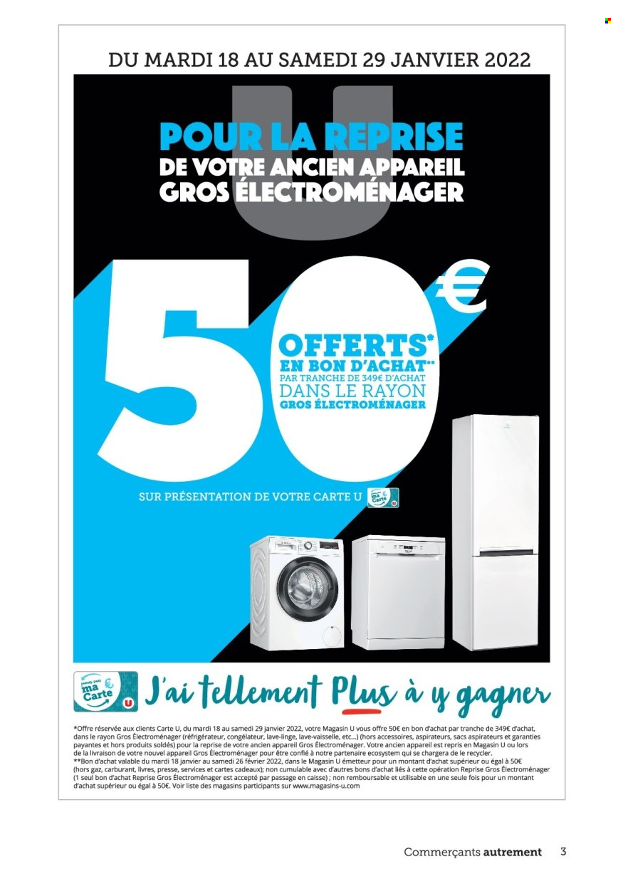 Catalogue SUPER U - 18/01/2022 - 29/01/2022. Page 3