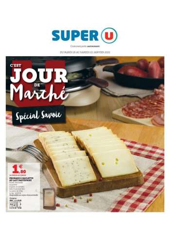 Catalogue SUPER U - 18/01/2022 - 22/01/2022.