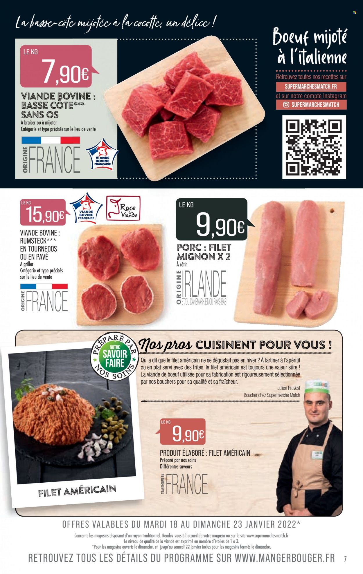Catalogue Supermarché Match - 18/01/2022 - 23/01/2022. Page 7