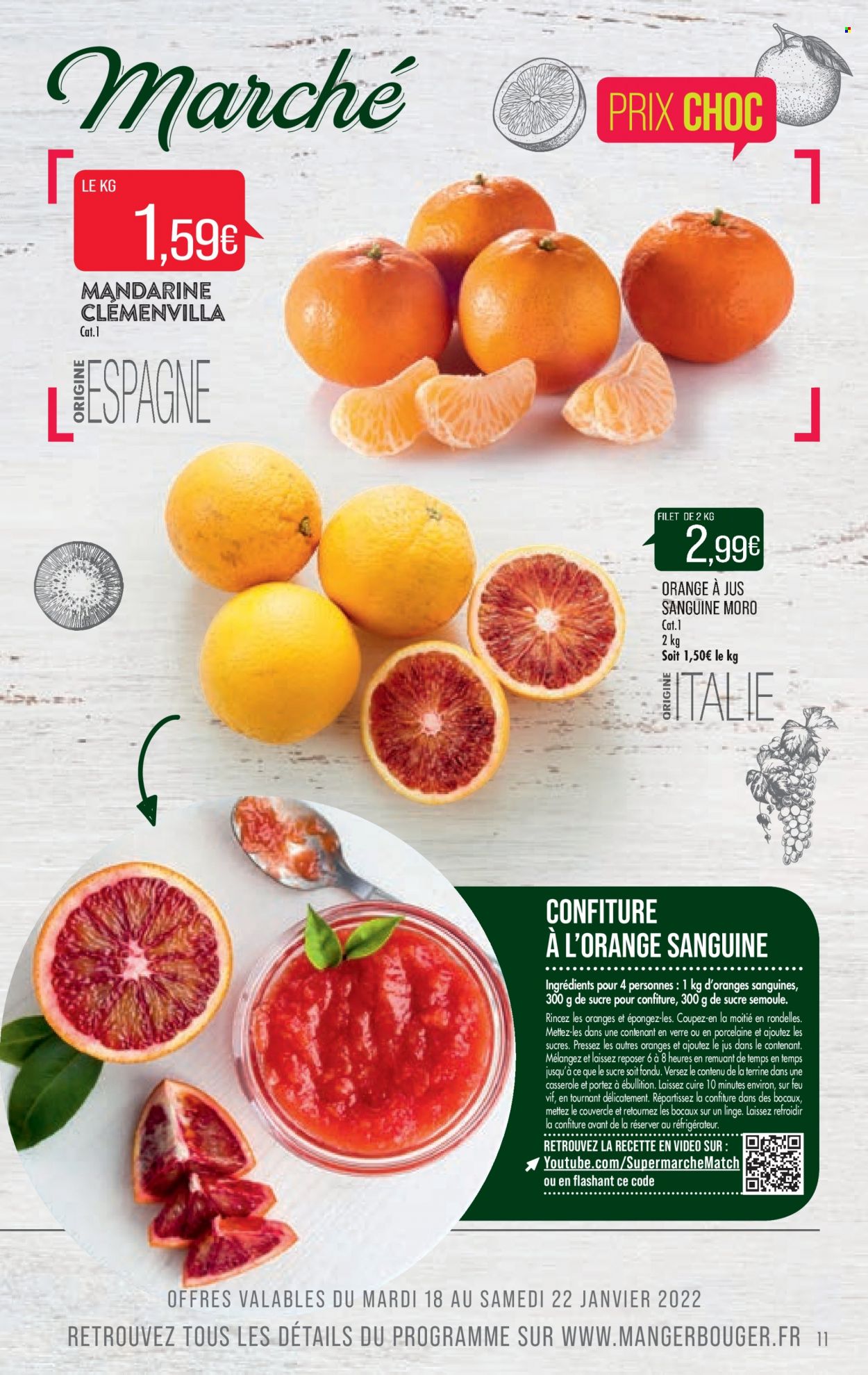 Catalogue Supermarché Match - 18/01/2022 - 23/01/2022. Page 11