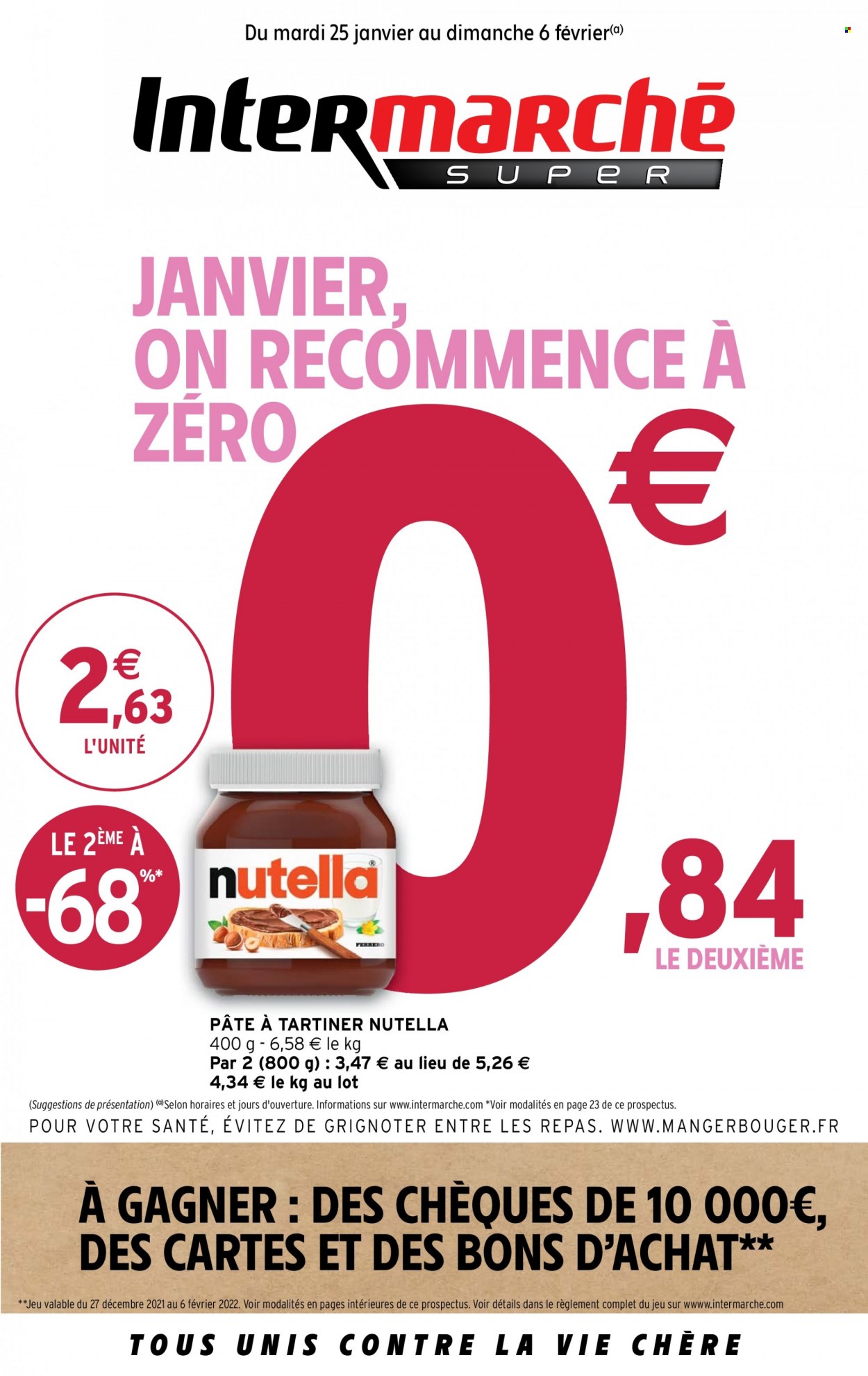 Catalogue Intermarché Super - 25/01/2022 - 06/02/2022. Page 1