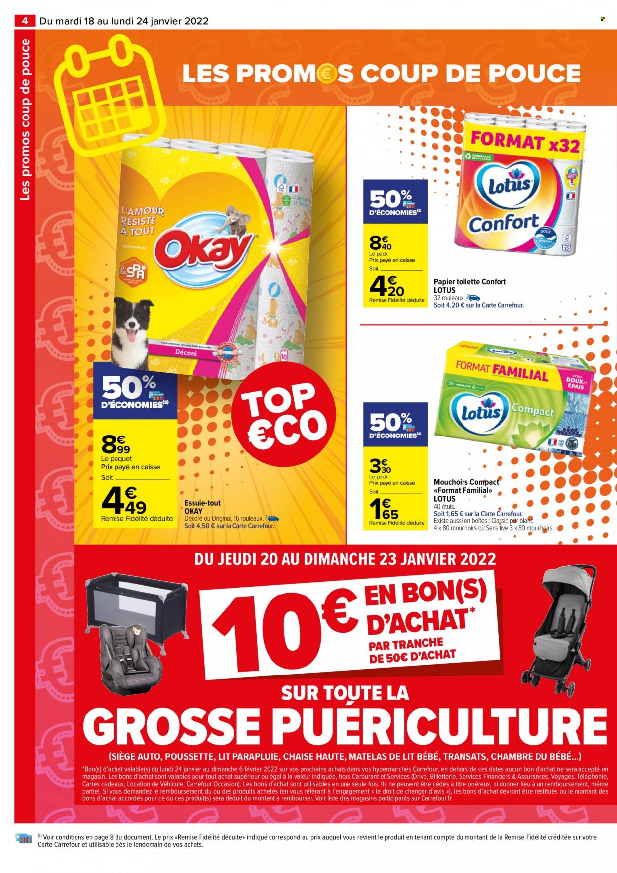 Catalogue Carrefour Hypermarchés - 18/01/2022 - 24/01/2022. Page 4