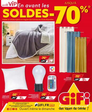 Catalogue GiFi - 18/01/2022 - 07/02/2022.