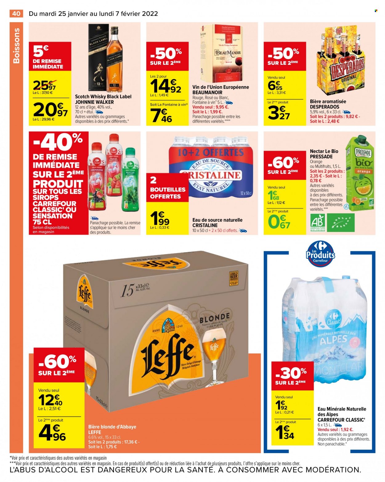 Catalogue Carrefour Hypermarchés - 25/01/2022 - 07/02/2022. Page 40