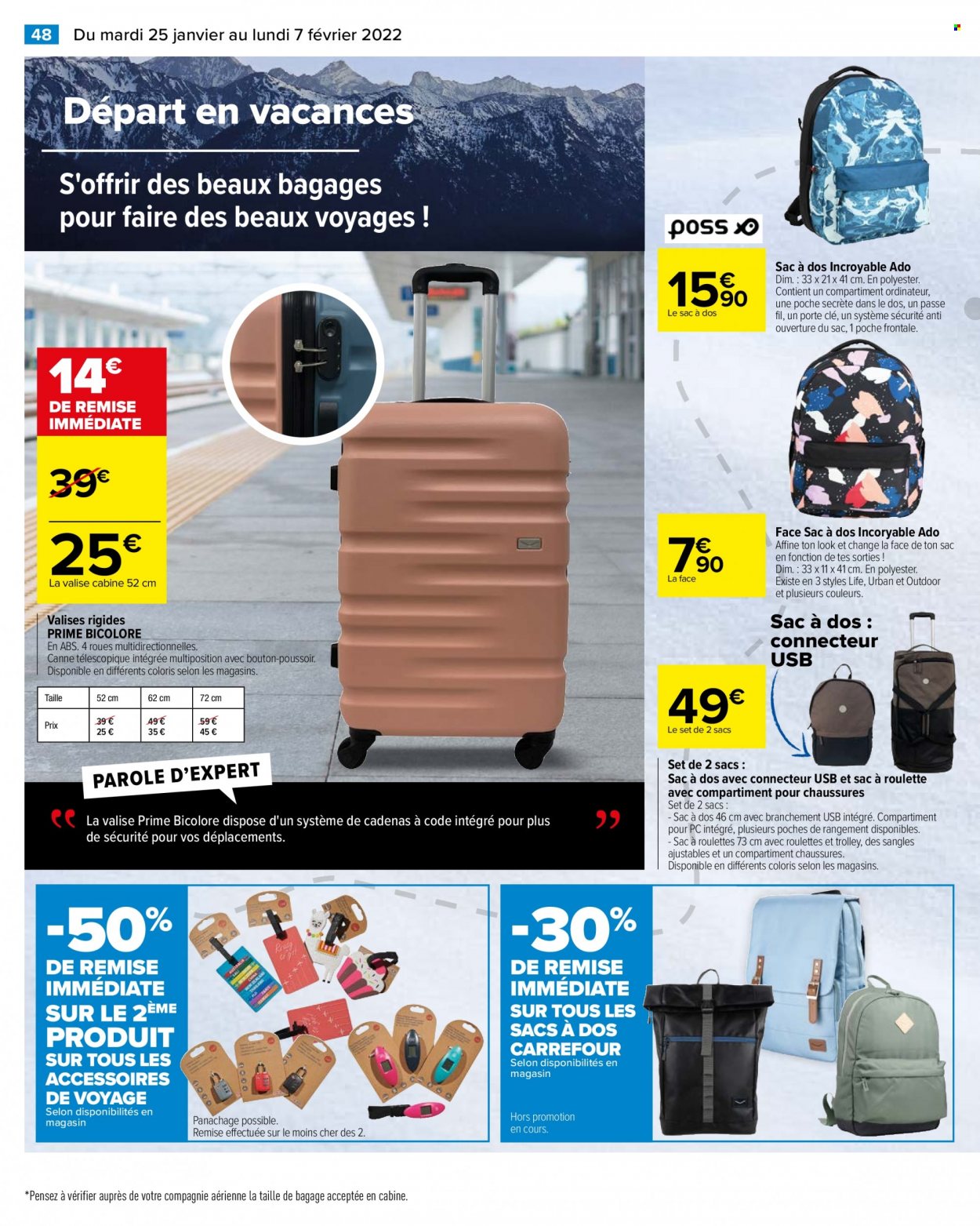 Catalogue Carrefour Hypermarchés - 25/01/2022 - 07/02/2022. Page 48