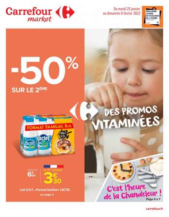 Catalogue Carrefour Market - 25/01/2022 - 06/02/2022.