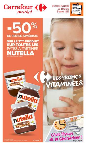 Catalogue Carrefour Market - 25/01/2022 - 06/02/2022.