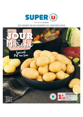 Catalogue SUPER U - 18/01/2022 - 22/01/2022.