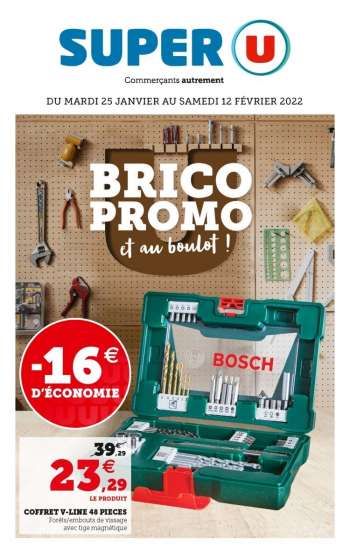 Catalogue SUPER U - 25/01/2022 - 12/02/2022.