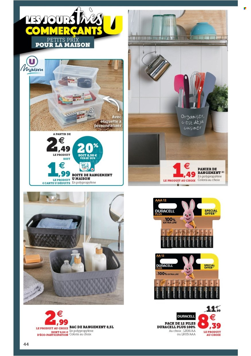 Catalogue SUPER U - 25/01/2022 - 05/02/2022. Page 44