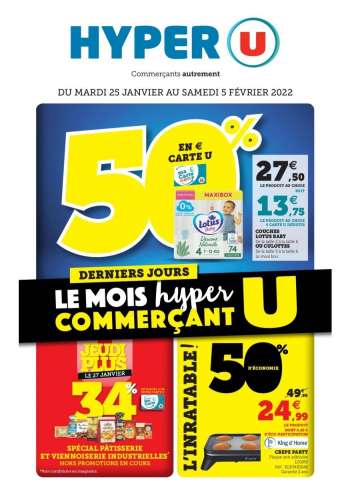 Catalogue HYPER U - 25/01/2022 - 05/02/2022.