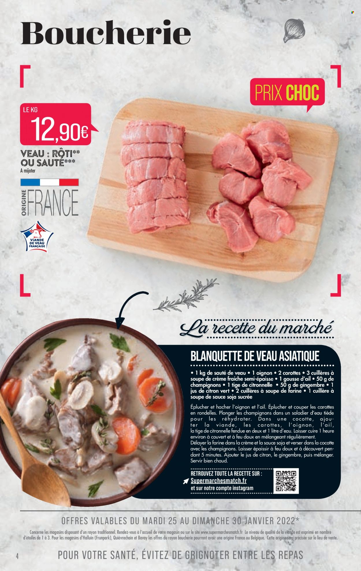 Catalogue Supermarché Match - 25/01/2022 - 06/02/2022. Page 4