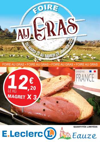 Catalogue E.Leclerc - 26/01/2022 - 29/01/2022.