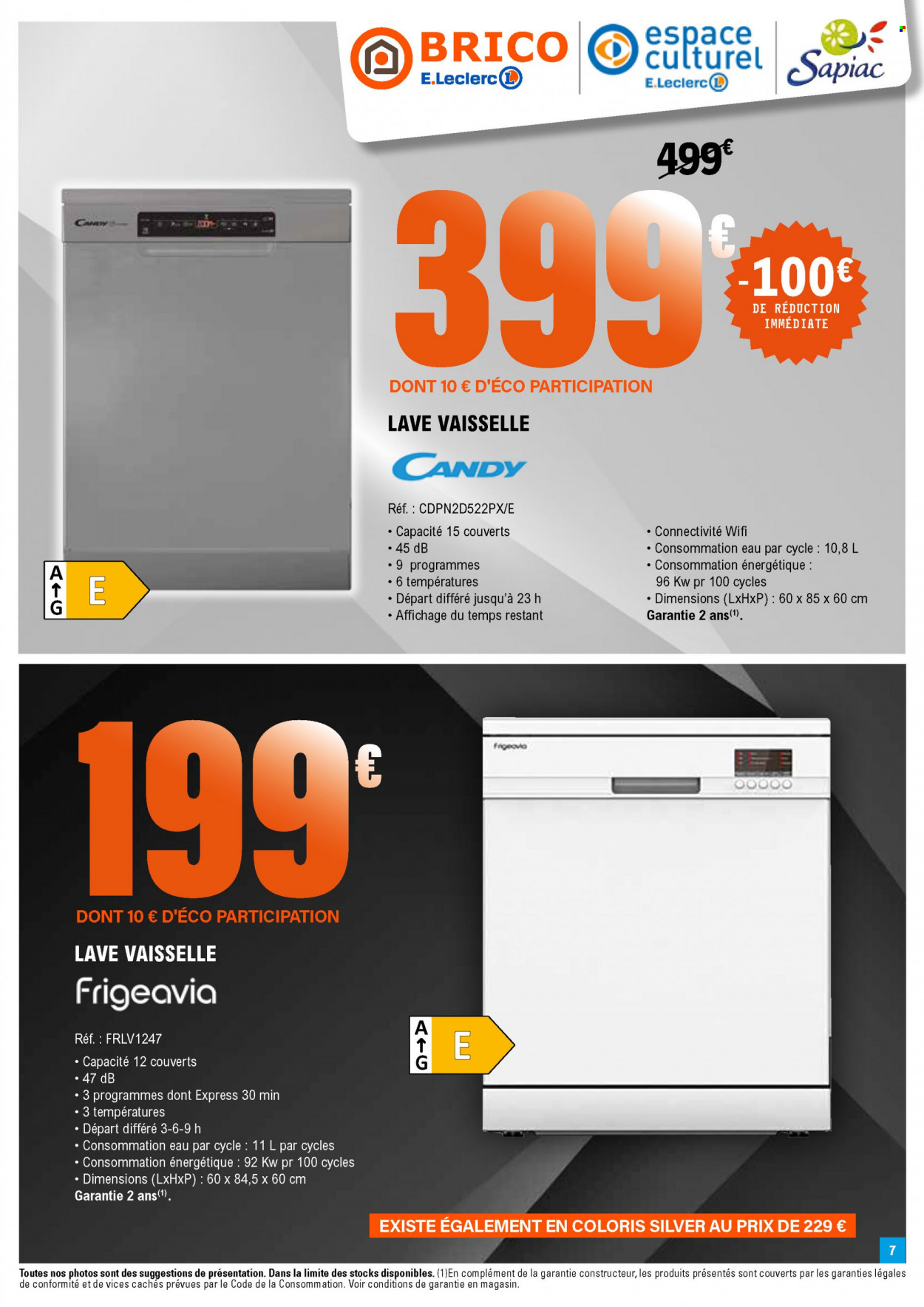 Catalogue E.Leclerc - 25/01/2022 - 12/02/2022. Page 7