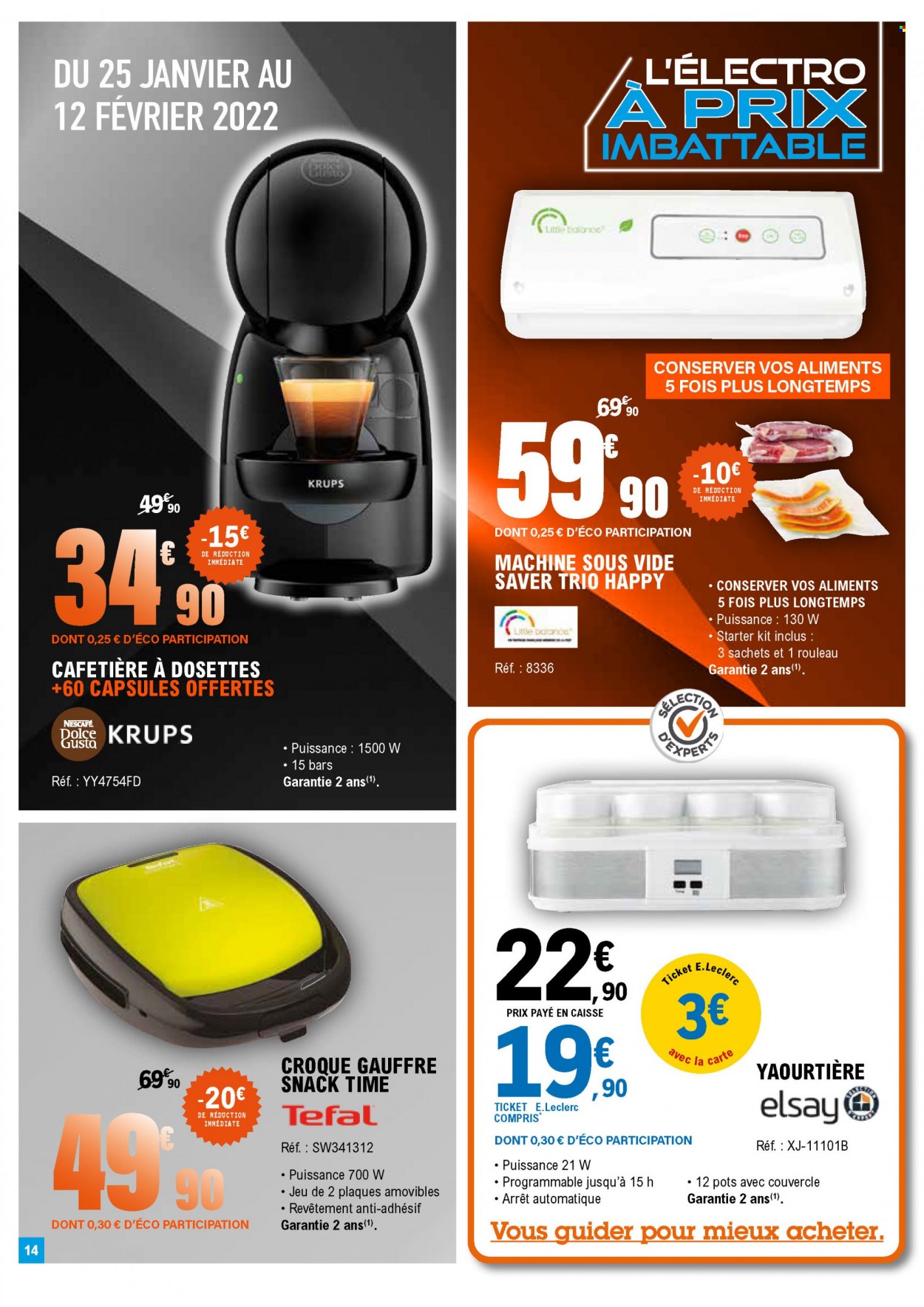 Catalogue E.Leclerc - 25/01/2022 - 12/02/2022. Page 14