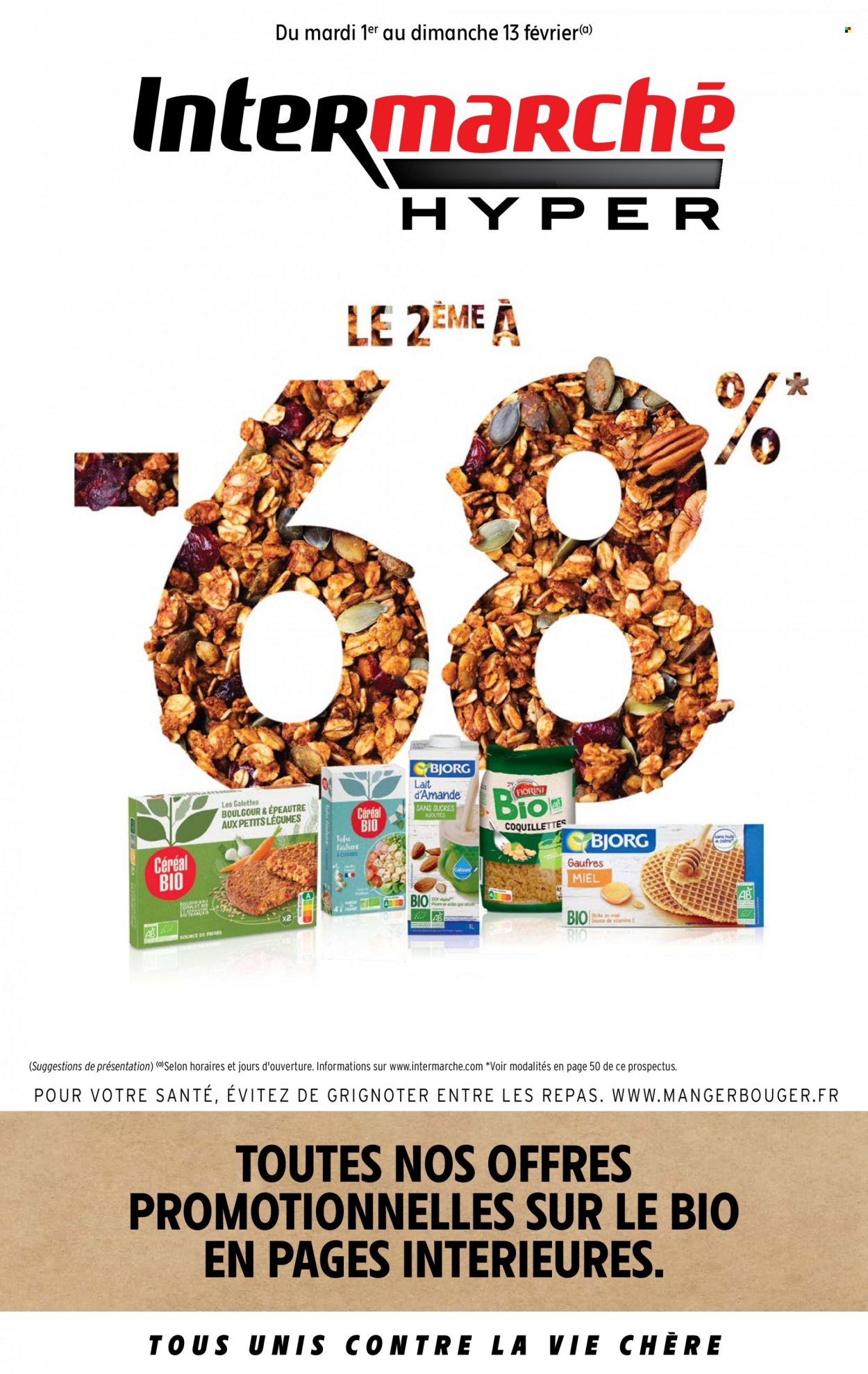 Catalogue Intermarché Hyper - 01/02/2022 - 13/02/2022. Page 1
