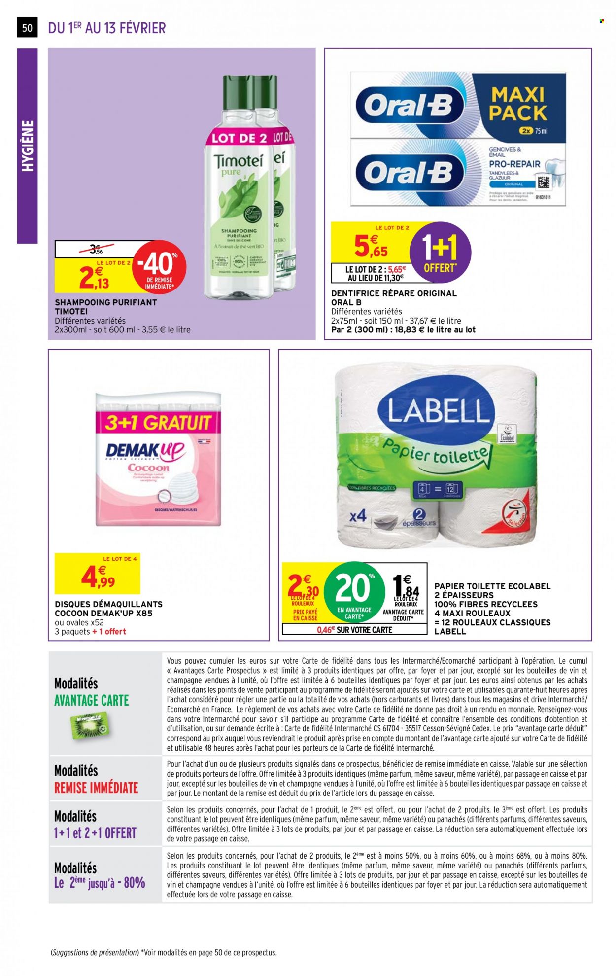 Catalogue Intermarché Hyper - 01/02/2022 - 13/02/2022. Page 50