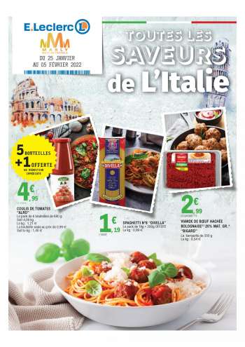 Catalogue E.Leclerc - 25/01/2022 - 05/02/2022.