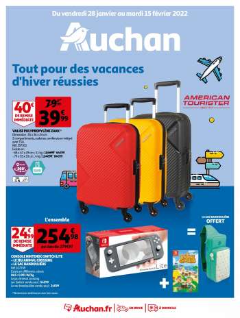Catalogue Auchan - 28/01/2022 - 15/02/2022.