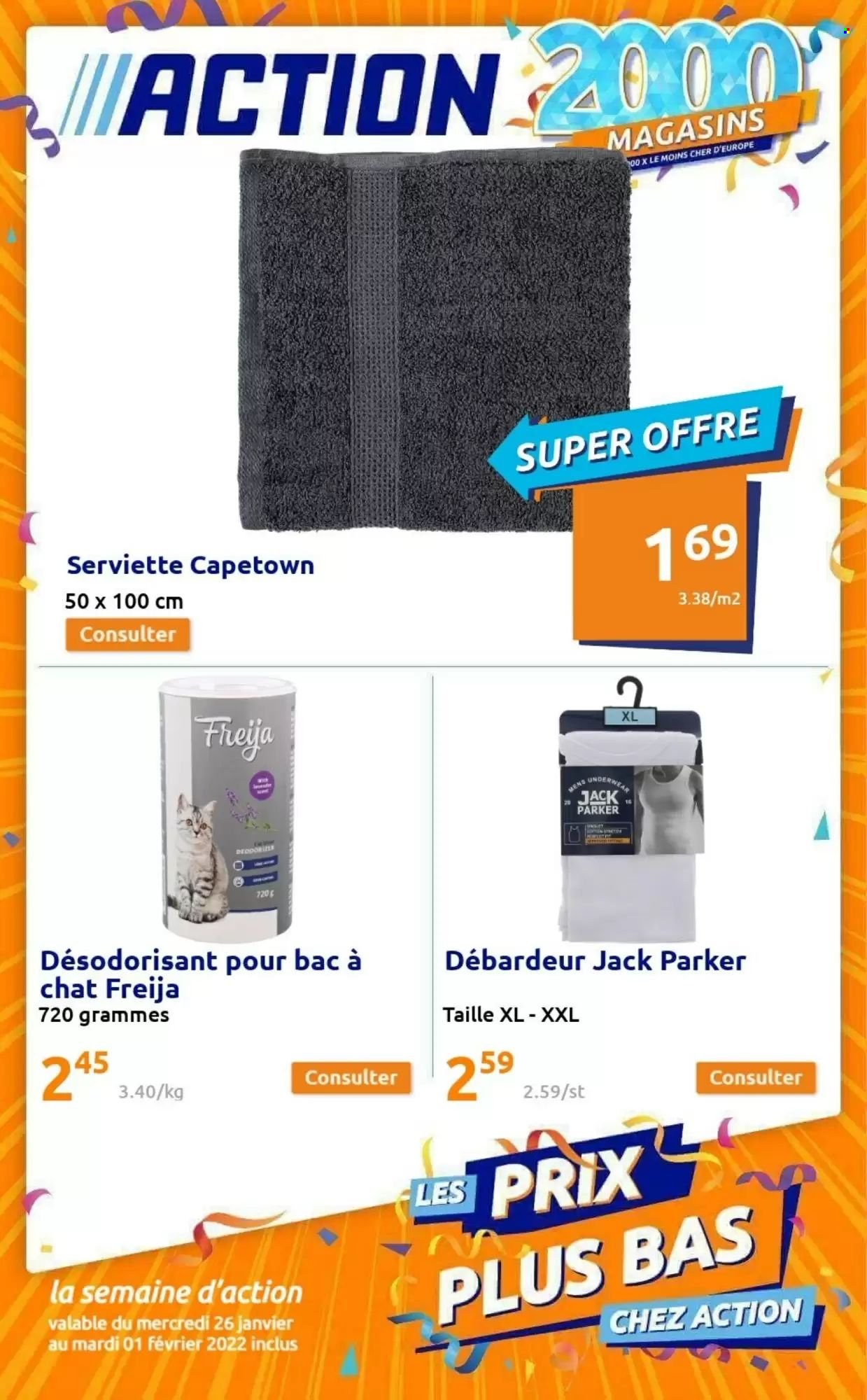Catalogue Action - 26/01/2022 - 01/02/2022. Page 1